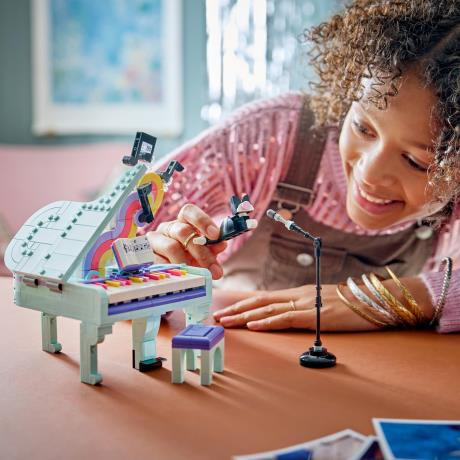 Конструктор LEGO® Creator 3 в 1 Музичний декор «Фортепіано з котом», 485 деталей (31392) - фото 12