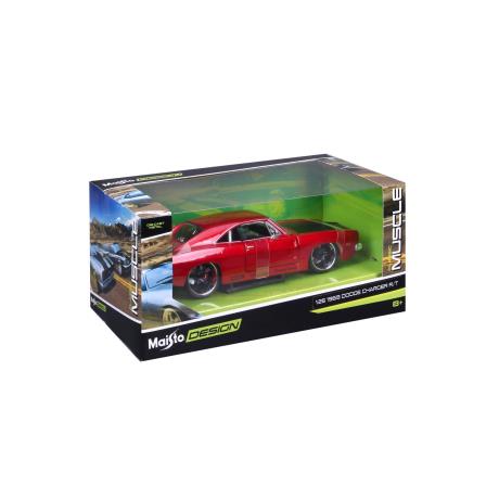 Автомодель в масштабі 1:24 - 1969 Dodge Charger R/T - фото 2