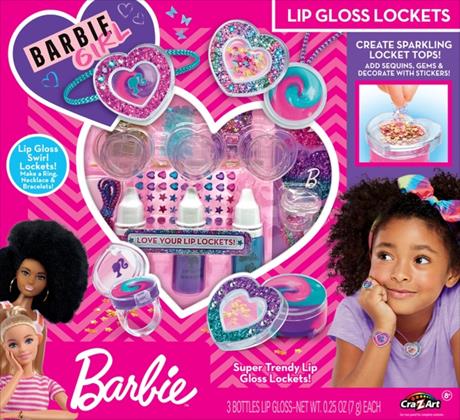 Набор детской косметики Cra-Z-Art Barbie Sparkle Lockets (34068CRA) - фото 0