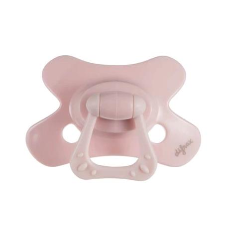 Пустушка силіконова Difrax Dental з 12 міс. рожевий (346 Blossom) - фото 0