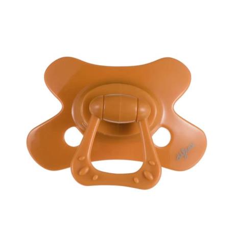 Пустушка силіконова Difrax Dental з 12 міс. помаранчевий (346 Pumpkin) - фото 0