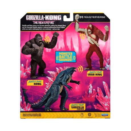 Фігурка Godzilla vs. Kong Ґодзілла готова до бою 18 см зі звуком (35506) - фото 6