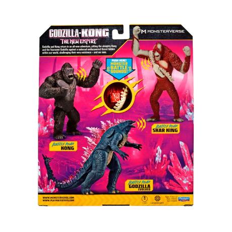 Фігурка Godzilla vs. Kong Скар Кінг готовий до бою 18 см зі звуком (35508G) - фото 6