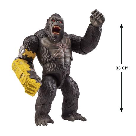 Фігурка Godzilla vs. Kong Мегапотужний удар Конга 33 см світло, звук (35585) - фото 1