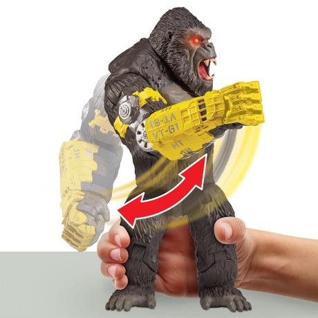 Фігурка Godzilla vs. Kong Мегапотужний удар Конга 33 см світло, звук (35585) - фото 4