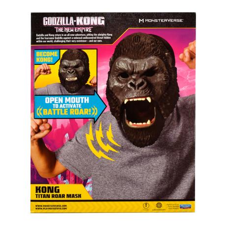 Інтерактивна іграшка Godzilla vs. Kong Маска Конга зі звуком (35672) - фото 4