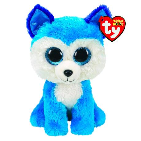 М'яка іграшка TY Beanie Boos Блакитний хаски Принц 25 см (36474) - фото 0