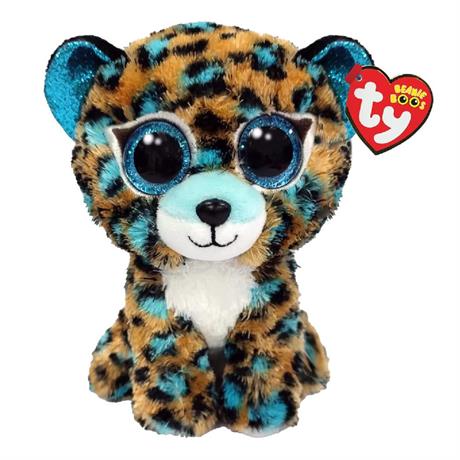 М'яка іграшка TY Beanie Boos Леопард Кобальт 15 см (36691) - фото 0