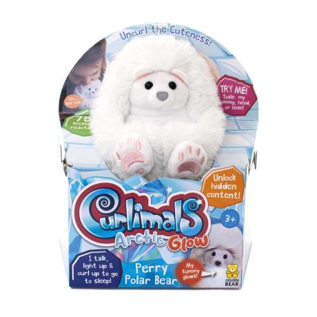 Інтерактивна іграшка Curlimals Arctic Glow Полярний ведмедик Перрі (3725) - фото 8
