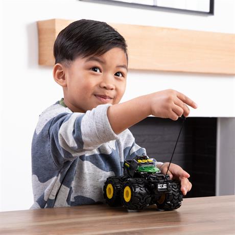 Іграшковий трактор John Deere Kids Monster Treads з великими колесами (37929) - фото 4