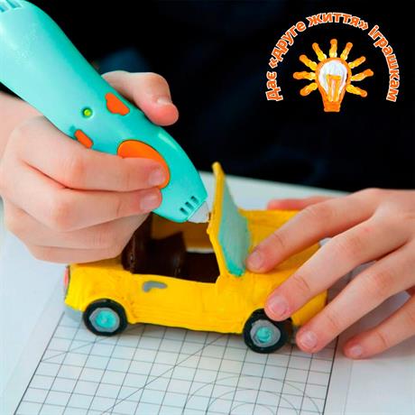 Набір стрижнів для 3D-ручки 3Doodler Start Мікс 75 шт. оранжевий, жовтий, зелений (3DS-ECO-MIX2-75) - фото 3
