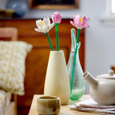 Конструктор LEGO Botanicals Квіти лотоса 220 деталей (40647) - фото 6