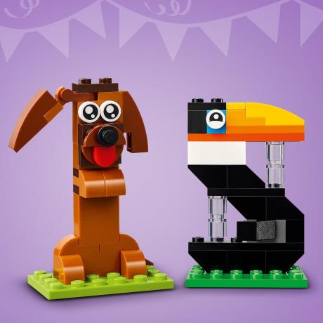 Конструктор LEGO® Цифры на день рождения Животный декор, 281 деталь (40807) - фото 4