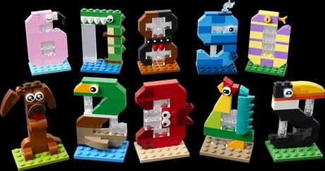 Конструктор LEGO® Цифри на день народження Тваринний декор, 281 деталь (40807) - фото 8