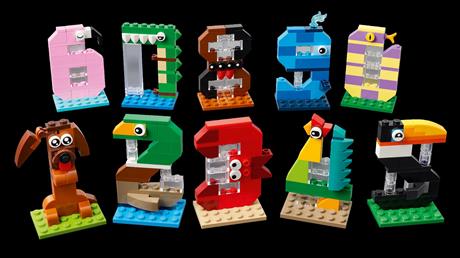 Конструктор LEGO® Цифри на день народження Тваринний декор, 281 деталь (40807) - фото 10