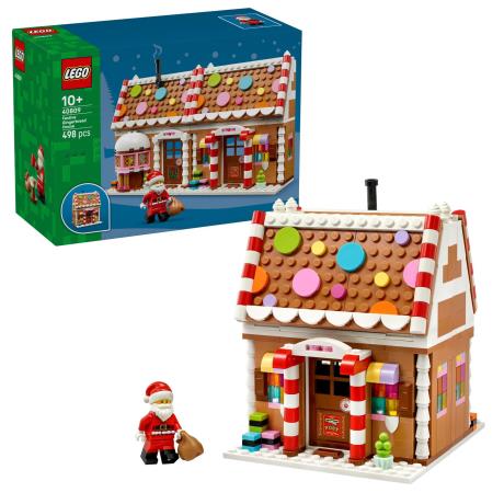 Конструктор LEGO® Святковий пряниковий будиночок Різдвяна іграшка для дітей (40809) - фото 4