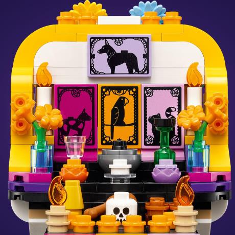 Конструктор LEGO® Вівтар мертвих Dia De Los Muertos Декор із черепом (40811) - фото 3