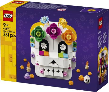 Конструктор LEGO® Вівтар мертвих Dia De Los Muertos Декор із черепом (40811) - фото 6