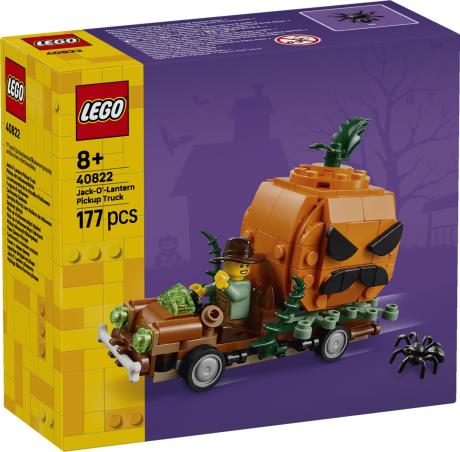 Конструктор LEGO® Пікап Джека-Ліхтаря Творчий іграшковий набір до Гелловіна (40822) - фото 3