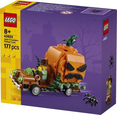 Конструктор LEGO® Пікап Джека-Ліхтаря Творчий іграшковий набір до Гелловіна (40822) - фото 4