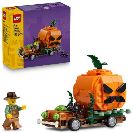 Конструктор LEGO® Пікап Джека-Ліхтаря Творчий іграшковий набір до Гелловіна (40822) - фото 0