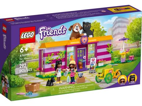 Конструктор LEGO Friends Кафе та притулок для тварин 292 деталі (41699) - фото 0