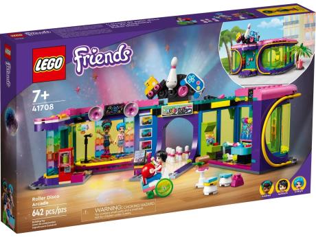 Конструктор LEGO Friends Диско-аркада на роликах 642 деталі (41708) - фото 0