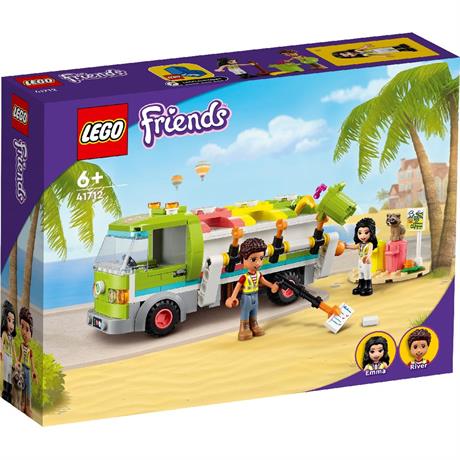 Конструктор LEGO Friends Сміттєпереробна вантажівка 259 деталей (41712) - фото 4