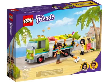 Конструктор LEGO Friends Сміттєпереробна вантажівка 259 деталей (41712) - фото 0