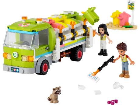 Конструктор LEGO Friends Сміттєпереробна вантажівка 259 деталей (41712) - фото 0