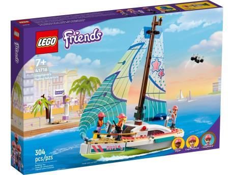 Конструктор LEGO Friends Пригоди Стефані на вітрильному човні 304 деталі (41716) - фото 0