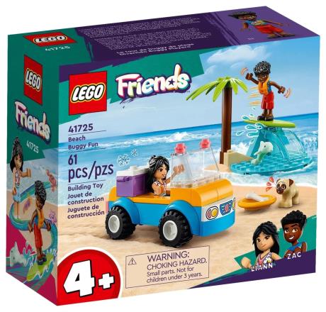 Конструктор LEGO Friends Розваги на пляжному кабріолеті 61 деталь (41725) - фото 0