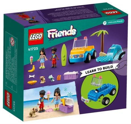 Конструктор LEGO Friends Розваги на пляжному кабріолеті 61 деталь (41725) - фото 0