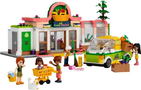 Конструктор LEGO Friends Крамниця органічних продуктів 830 деталей (41729) - фото 0