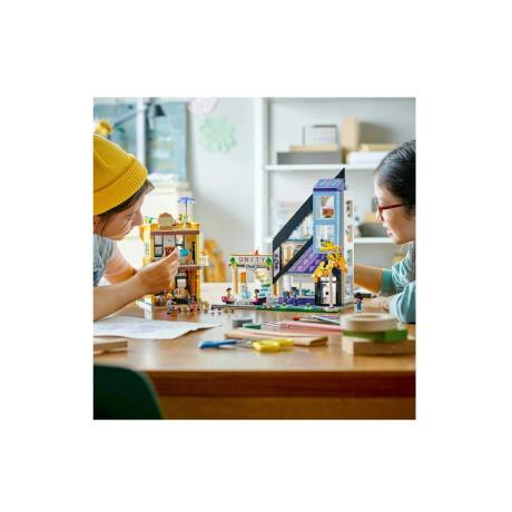 Конструктор LEGO Friends Квіткові та дизайнерські крамниці у центрі міста 2010 деталей (41732) - фото 1