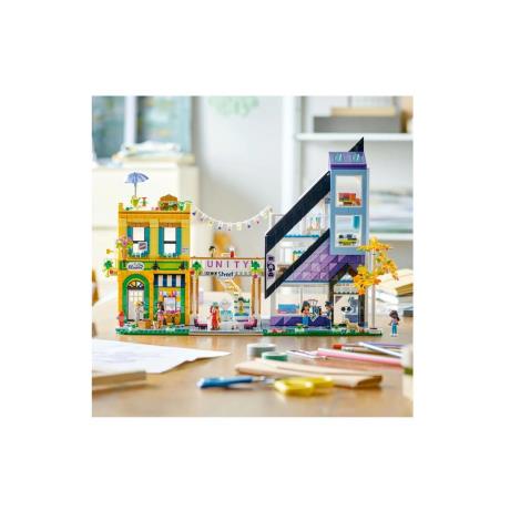 Конструктор LEGO Friends Квіткові та дизайнерські крамниці у центрі міста 2010 деталей (41732) - фото 2