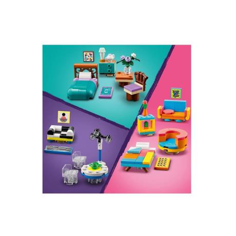 Конструктор LEGO Friends Квіткові та дизайнерські крамниці у центрі міста 2010 деталей (41732) - фото 5