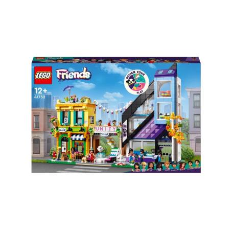 Конструктор LEGO Friends Квіткові та дизайнерські крамниці у центрі міста 2010 деталей (41732) - фото 8