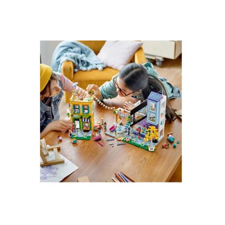 Конструктор LEGO Friends Квіткові та дизайнерські крамниці у центрі міста 2010 деталей (41732) - фото 0