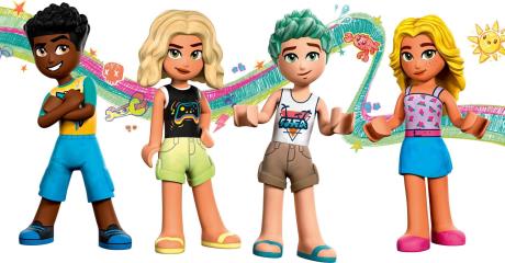 Конструктор LEGO Friends Пляжний парк розваг 1348 деталей (41737) - фото 0