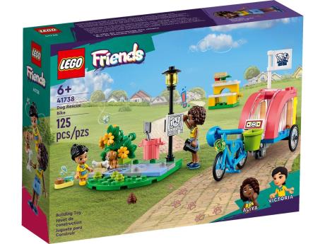 Конструктор LEGO Friends Велосипед для порятунку собак 125 деталей (41738) - фото 0