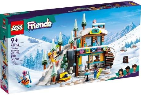 Конструктор LEGO Friends Святкова гірськолижна траса й кафе 980 деталей (41756) - фото 0