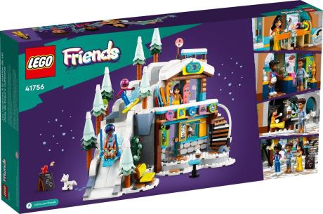 Конструктор LEGO Friends Святкова гірськолижна траса й кафе 980 деталей (41756) - фото 0