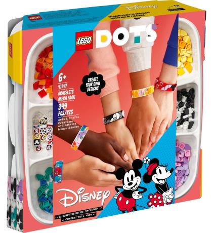 LEGO Конструктор DOTS Великий набір браслетів: Міккі та його друзі (41947) - фото 0
