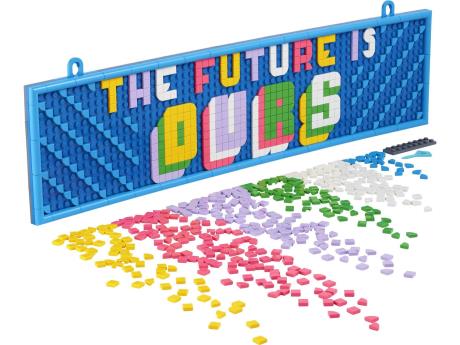 Конструктор LEGO DOTS Великий набір тайлів Букви 722 деталі (41950) - фото 0