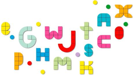 Конструктор LEGO DOTS Великий набір тайлів Букви 722 деталі (41950) - фото 0