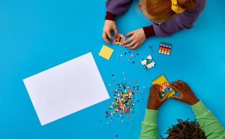 Конструктор LEGO DOTS Мегапак наклейок 486 деталей (41957) - фото 0