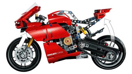 Конструктор LEGO Technic Ducati Panigale V4 R 0 646 деталі (42107) - фото 0