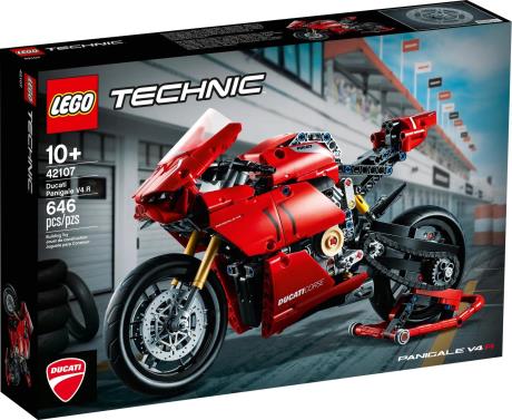 Конструктор LEGO Technic Ducati Panigale V4 R 0 646 деталі (42107) - фото 0
