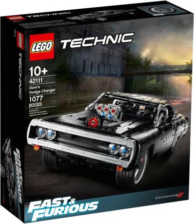 Конструктор LEGO Technic Dodge Charger Домініка Торетто 1077 деталей (42111) - фото 0